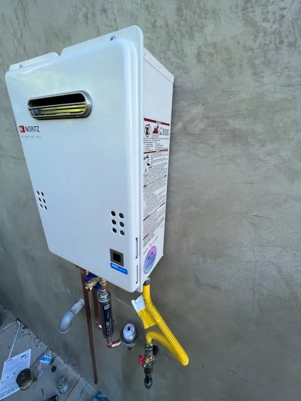 Tankless water heater installation for Rosenberg homes